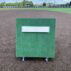 6 Inch Portable Pitching Mound Front View