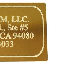 4″x2″ Solid Brass Plate