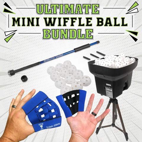 Ultimate Wiffle Ball Pitching Machine Bundle
