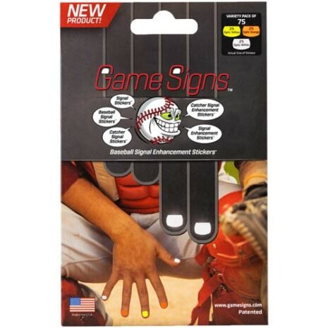 Game Sign Stickers 75 multicolored pack