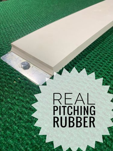 real pitching rubber