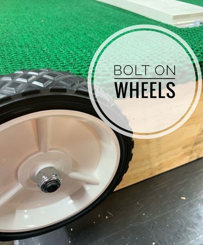 Bolt on wheels
