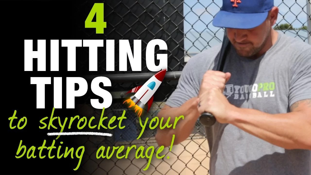 4 Baseball Hitting Tips