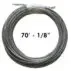 Cable Kit for Batting Cages 70ft 1/8