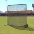 8' x 8' Fielder Net and Premier Frame with Wheels - #42 No Padding