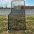 Complete Deluxe Commercial Batting Cage Bundle 7 x 4 L-Net with Frame