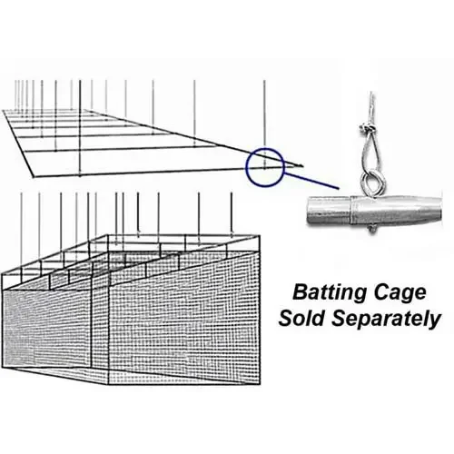 Suspended Batting Cage Frames
