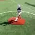 6-Inch Standard Stride Off Game Mound Red Pitcher