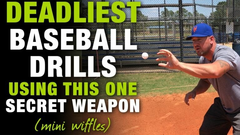 Top 10 DEADLIEST Baseball Drills You Can Do With This ONE SECRET WEAPON! [Mini Wiffle Ball Drills]
