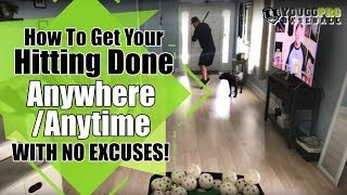 Baseball Hitting Drills Done Anywhere/Anytime (No More Excuses! Only Massive Results!)